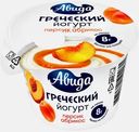 Греческий йогурт со вкусом персика и абрикоса Авида 1.5% 140г
