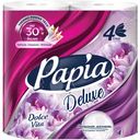 Туалетная бумага Papia Deluxe Дольче вита ароматизированная 4 слоя, 4шт