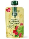 Пюре Вкус & Польза из яблок, клубники и малины с 6 мес., 90г