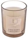 Свеча Lefard White Musk&Warm Vanilla ароматизированная в стакане, 6х7.5см