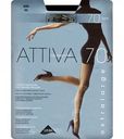 Колготки женские Omsa Attiva цвет: nero/чёрный, размер 6, 70 den