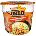 Пюре картофельное Роллтон Горячий обед с сухариками сухое 40г