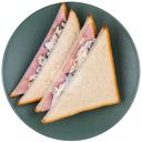 Сэндвич с ветчиной, грибами и сыром Перекрёсток Select, 160г