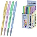 Ручка Erich Krause Slender Stick Milky шариковая 0.7 синяя