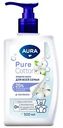 Жидкое мыло Aura Pure Cotton хлопковое молочко и Д-пантенол, 500мл