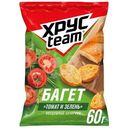Сухарики Хрусteam Багет Томат-Зелень, 60г