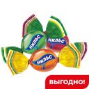 Карамель жевательная, с фруктовым вкусом Нильс ассорти, 1кг