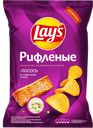 Чипсы LAY'S® Рифленые лосось в сливочном соусе, 140г