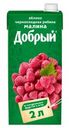 Нектар «Добрый» яблоко, черноплодная рябина, малина, 2 л