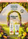 Набор подарочный женский SVOBODA Natural Райский сад Крем-гель для душа, 345мл+ Лосьон для тела, 150мл