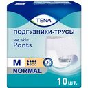 Подгузники-трусы для мужчин и женщин Tena Pants Normal размер M, (80-110 см), 10 шт.