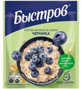 Хлопья Быстров овсяные с черникой не требующие варки 40г