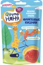 Кусочки фруктовые ФрутоНяня Яблоко клубника банан 15г