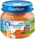 Пюре GERBER Морковь на овощной основе для детей с 4мес, 80г