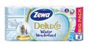 Бумага туалетная Zewa Deluxe «Белая», 3 слоя, 8 рулонов