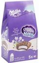 Пирожное бисквитное Milka Choko Snack Minis с молочным кремом в молочном шоколаде, 5×16 г