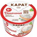 Творог Карат+ зернёный домашний 4%, 200г