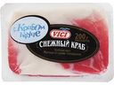 Крабовое мясо Снежный краб Vici имитация из сурими охлаждённое, 200 г