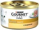 Корм для кошек паштет Gourmet Голд с индейкой, 85 г