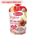 Пюре СЕМПЕР Фруктово-зерновое банан-клубника-злаки, 120г
