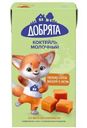 Молочный коктейль Добрята со вкусом карамели 2.3%, 200мл