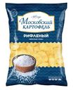 Чипсы Московский картофель рифленые с морской солью 130г