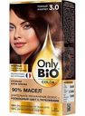 Крем-краска для волос стойкая Only Bio Color 3.0 Тёмный каштан, 115 мл
