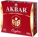 Чай черный Akbar ceylon в пакетиках 2 г х 100 шт