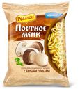 Вермишель Роллтон Постное меню с белыми грибами 60г