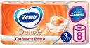 Туалетная бумага Zemma Deluxе Бархатистый персик 3сл 8шт