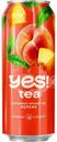Напиток Yes! Tea Черный чай со вкусом персика, 450мл