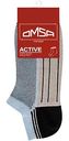 Носки мужские Omsa for Men укороченные Active 109 цвет: голубой/серый/чёрный, 39-41 р-р
