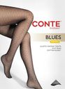 Колготки женские CONTE Fantasy Blues, р. 3 nero, Арт. 24С-184СП