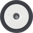 Крышка HOMECLUB мультиразмерная 24/26/28см, жаропрочное стекло, силикон Арт. NF2112