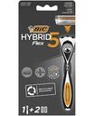 Бритвенный станок Bic Hybrid 5 Flex, 2 кассеты