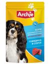 Корм д/собак Archie с говядиной 85г (ТЧН!)