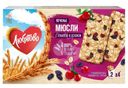 Печенье Любятово Мюсли злаковое с клюквой и изюмом, 120г