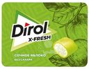 Жевательная резинка Dirol X-Fresh сочное яблоко без сахара, 16г