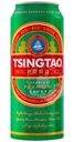 Пиво Tsingtao Премиум Лагер светлое фильтрованное пастеризованное 5%, 500мл