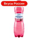 Минеральная вода Липецкая Росинка, с соком вишни, газированная, 0,5л