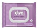 Влажные салфетки для снятия макияжа с мицеллярной водой DIVA Fashion, 25 шт