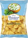 Чипсы МОСКОВСКИЙ КАРТОФЕЛЬ сметана и зелень, 150г