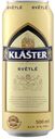 Пиво Klaster светлое фильтрованное 5%, 500 мл