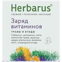 Чайный напиток HERBARUS Заряд витаминов, 10 пакетиков, 18г