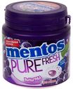 Жевательная резинка Mentos Pure Fresh Виноград, 100 г