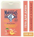 Гель для душа Le Petit Marseillais® Bio «Белый персик и Нектарин», 250 мл