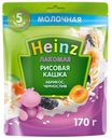 Каша молочная Heinz Лакомая рисовая с абрикосом черносливом с 5 мес., 170 г