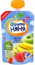 Десерт ФрутоНяня Яблоко, банан и клубника, 90 г