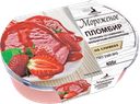 Мороженое ПЕТРОХОЛОД пломбир клубничный на сливках с наполнителем, 400г