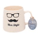 Кружка мужская фарфор, 400 мл